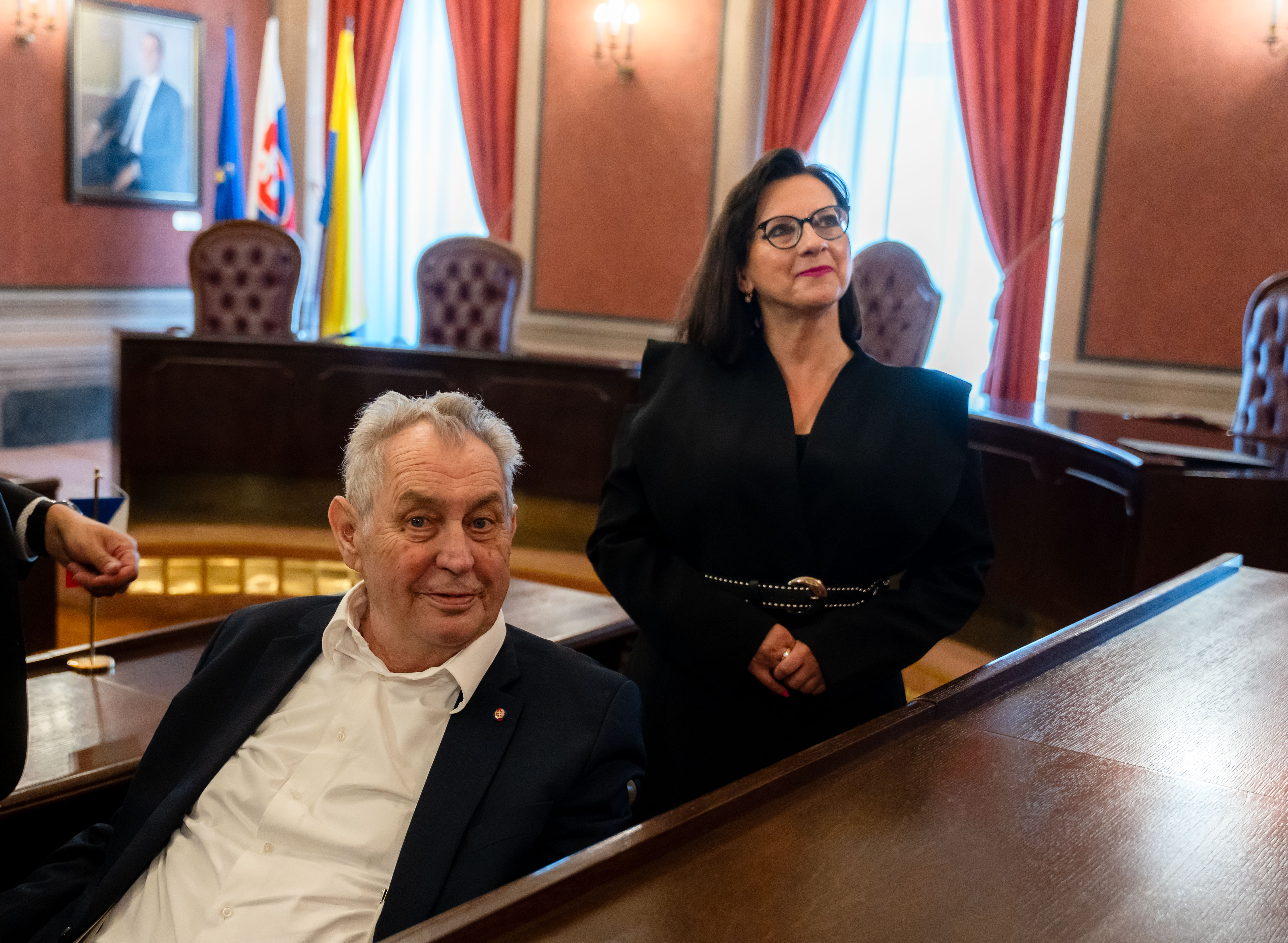 Prezident ZEMAN V Kosiciach so Schusterom -1-99